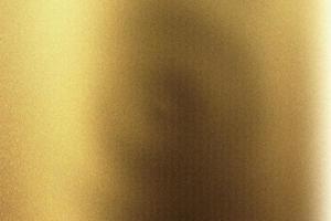 Dirty golden metal wall, abstract texture background photo