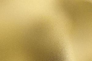 Abstract texture background, smooth gold metal wall photo