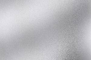 Abstract texture background, dirty on silver metal sheet photo