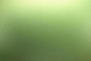 Brushed green metallic wall with scratched surface, abstract texture background photo