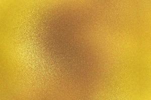 Glowing gold wall wave surface, abstract background photo