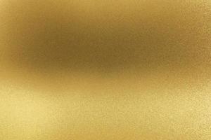 Abstract texture background, glowing golden metal wall photo