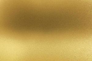 Abstract texture background, glowing golden metal wall photo