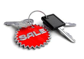 Generic Car Keys or House with Sale Title photo