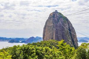 Pan de Azúcar panorama pao de acucar río de janeiro brasil. foto