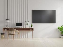 TV on wall and cabinet,Living room,Office room.