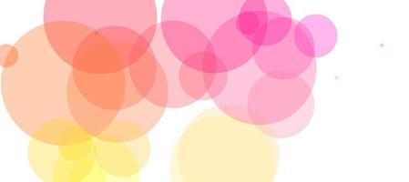 Abstract circle bokeh background in light colorful photo