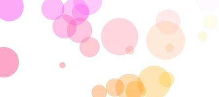 Abstract circle bokeh background in light colorful photo