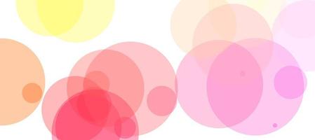 Abstract circle bokeh background in light colorful photo