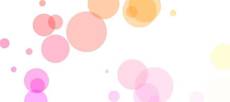 Abstract circle bokeh background in light colorful photo