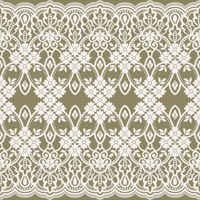 Lace seamless pattern with flowers