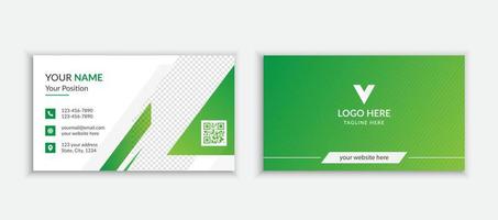 tarjeta de presentación corporativa creativa y tarjeta de visita vector