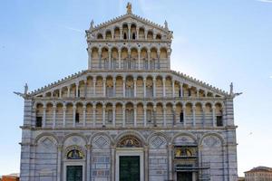 PISA, TUSCANY, ITALY, 2019. Exterior view of the Cathedral photo