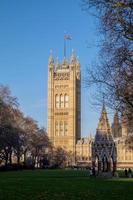 Londres, Reino Unido, 2015. vista de las casas del parlamento foto