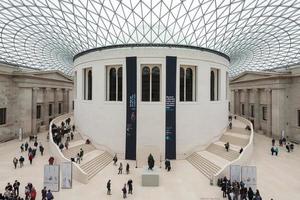 LONDON, UK, 2012. Great Court at the British Museum photo