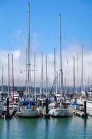 SAUSALITO, CALIFORNIA, USA, 2011.  Boats in the marina photo