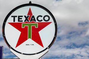 SELIGMAN, ARIZONA, USA, 2011. Old Texaco sign photo