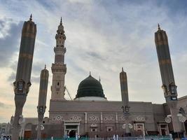 Madinah, Saudi Arabia, Dec 2021-Prophets Mosque, Al Masjid Al Nabawi photo