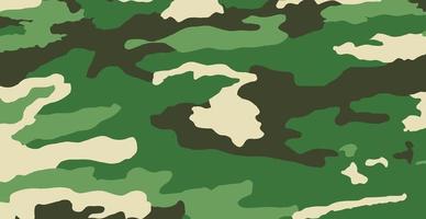 textura de fondo de flora del ejército verde panorámico - vector