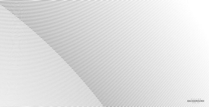 Abstract background, vector template for your ideas, monochromatic lines texture, waved lines texture