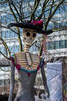 Londres, Reino Unido, 2015. esqueleto de moda foto