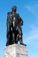 London, UK, 2015. Statue of Charles James Napier in Trafalgar Square photo