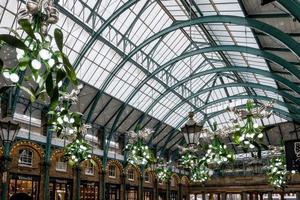 London, UK, 2015. Christmas Decorations at Covent Garden photo