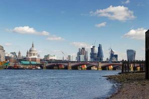 LONDON, UK, 2018. View down the Thames photo