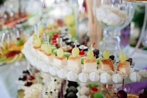 Catering at a luxury event photo