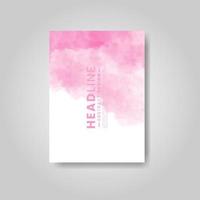 cards with watercolor blots. cards with hand drawn blots element on white background for your design. Design for your date, postcard, banner, logo. vector