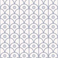 Geometric line small star grid seamless pattern blue grey color background. Simple Sino-Portuguese or Peranakan pattern. Use for fabric, textile, interior decoration elements, upholstery. vector