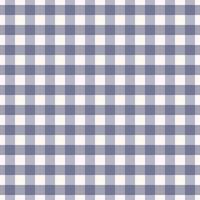 Simple small checkered plaid tattersall seamless pattern blue white color background. Use for fabric, textile, packaging, interior decoration elements, wrapping. vector