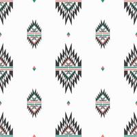 Native aztec with small triangle shape seamless pattern background. Ethnic tribal modern vintage color design. Use for fabric, textile, interior decoration elements, upholstery, wrapping. vector