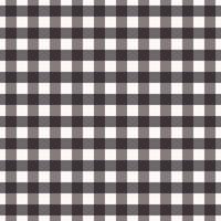 Simple small checkered plaid tattersall seamless pattern dark brown grey color background. Use for fabric, textile, packaging, interior decoration elements, wrapping. vector