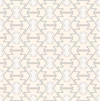 fondo de patrón geométrico azteca nativo sin costuras. Diseño de color gris crema beige moderno tribal étnico. uso para telas, textiles, elementos de decoración de interiores, tapicería, envoltura. vector