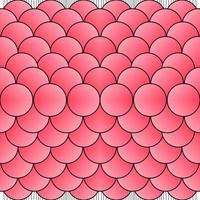 pink fish scale geometric background pattern vector