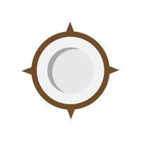 diseño de ilustración de símbolo de icono de vector de plantilla de logotipo de coco
