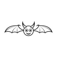 cute monster horn with wings logo design, vector graphic symbol icon illustration creative idea