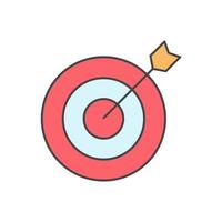 Target premium icon sign symbol vector