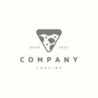 Pizza premium icon sign symbol. Hipster vintage logo vector