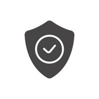 Shield premium icon sign symbol vector