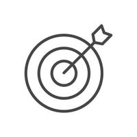 Target premium icon sign symbol vector