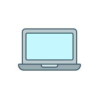 Laptop premium icon sign symbol vector