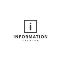 Information icon sign symbol logo vector