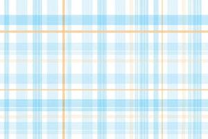 acuarela azul y naranja línea plaid repetir sin fisuras de fondo vector