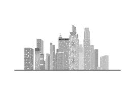 city background Buildings and structures  City urban view vector