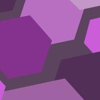 fondo abstracto moderno. patrón hexagonal púrpura y textura para el diseño vector