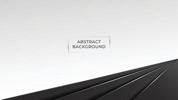 Abstract premium gradient classic black template overlap with white gold line decoration background. White space for text. Decorate for ad, poster, template design, print. vector eps10