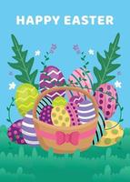 happy easter day background design