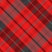 Checkered pattern background. fabric texture. vector